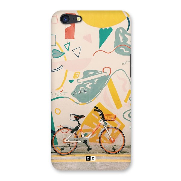 Street Art Bicycle Back Case for Oppo A71