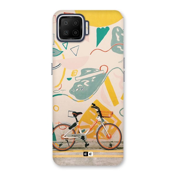 Street Art Bicycle Back Case for Oppo F17