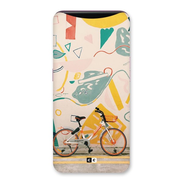 Street Art Bicycle Back Case for Oppo Find X