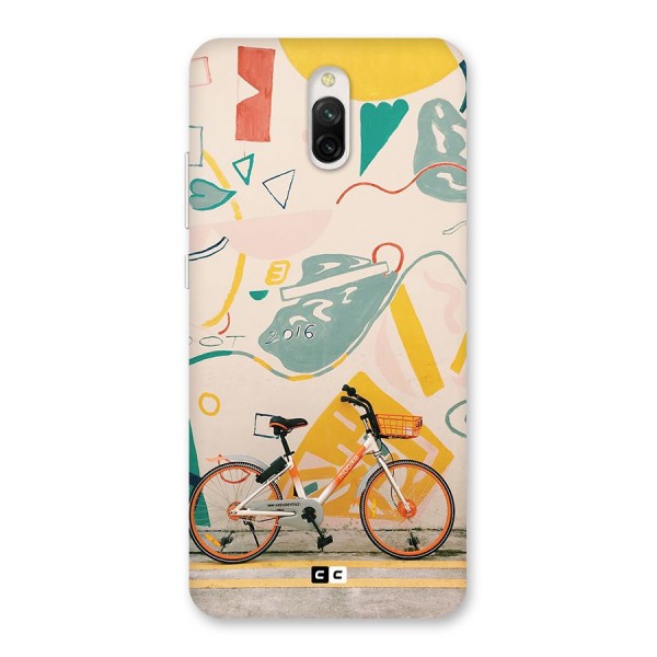 Street Art Bicycle Back Case for Redmi 8A Dual