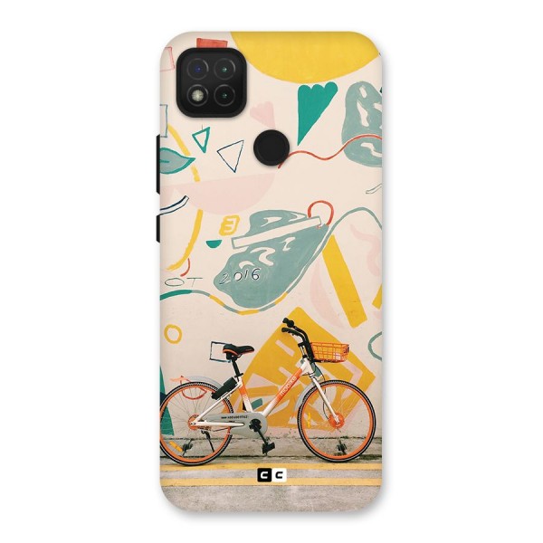 Street Art Bicycle Back Case for Redmi 9