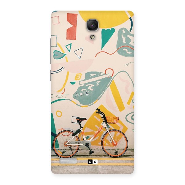 Street Art Bicycle Back Case for Redmi Note