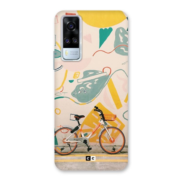 Street Art Bicycle Back Case for Vivo Y51