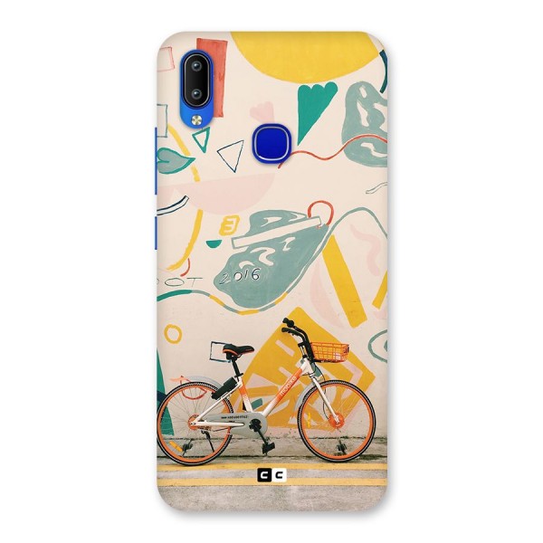 Street Art Bicycle Back Case for Vivo Y91