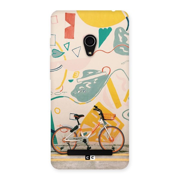 Street Art Bicycle Back Case for Zenfone 5