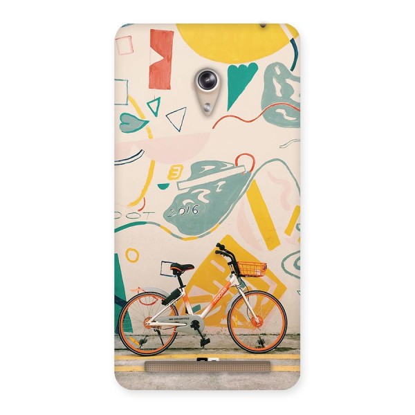 Street Art Bicycle Back Case for Zenfone 6