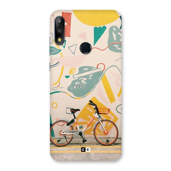 Street Art Bicycle Back Case for Zenfone Max Pro M2