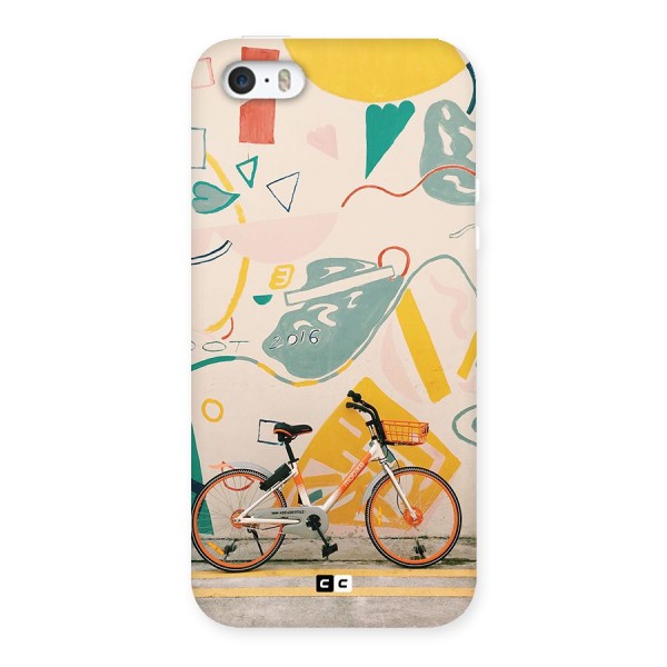 Street Art Bicycle Back Case for iPhone 5 5s