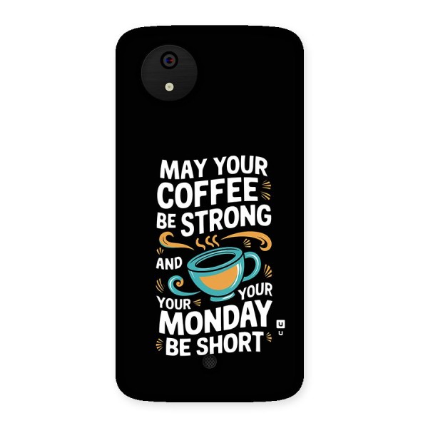 Strong Coffee Back Case for Canvas A1  AQ4501