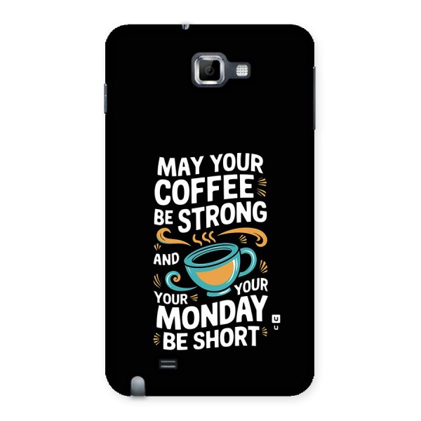 Strong Coffee Back Case for Galaxy Note