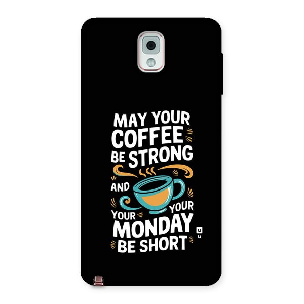 Strong Coffee Back Case for Galaxy Note 3