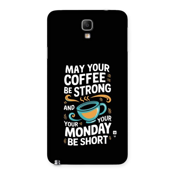 Strong Coffee Back Case for Galaxy Note 3 Neo