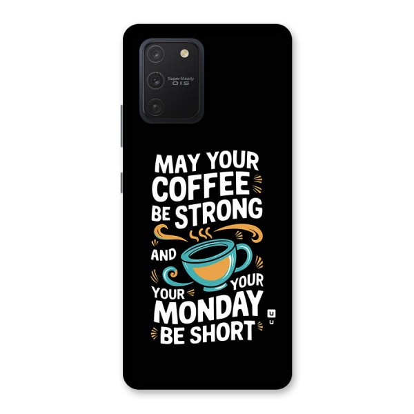 Strong Coffee Back Case for Galaxy S10 Lite