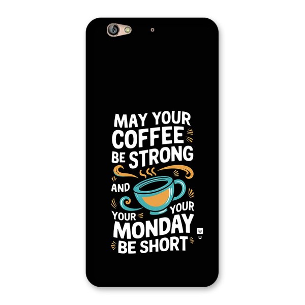 Strong Coffee Back Case for Gionee S6