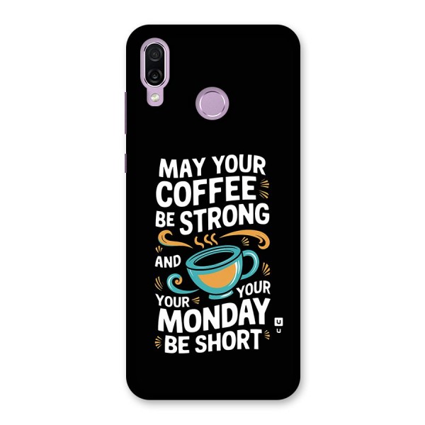 Strong Coffee Back Case for Honor Play