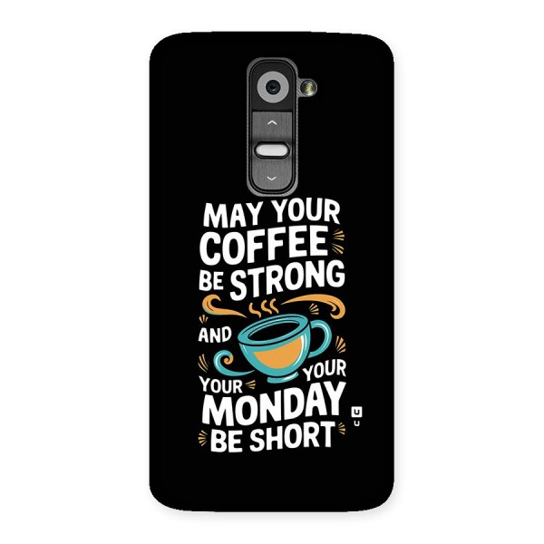 Strong Coffee Back Case for LG G2