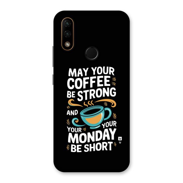 Strong Coffee Back Case for Lenovo A6 Note