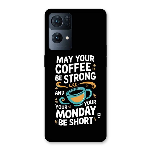 Strong Coffee Back Case for Oppo Reno7 Pro 5G