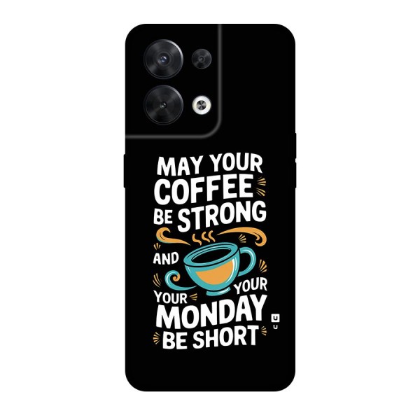 Strong Coffee Back Case for Oppo Reno8 5G