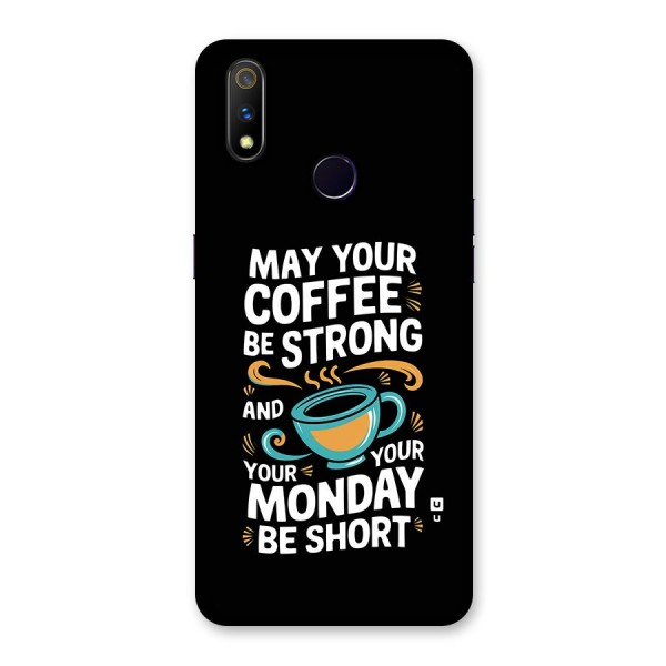 Strong Coffee Back Case for Realme 3 Pro