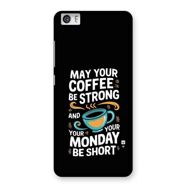 Strong Coffee Back Case for Redmi Mi 5