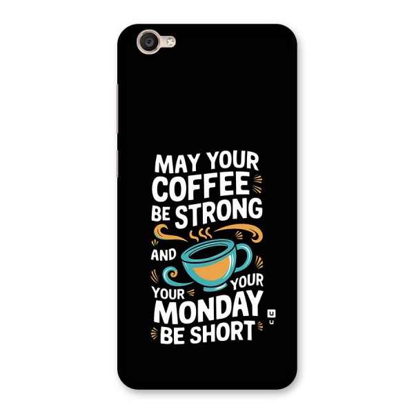 Strong Coffee Back Case for Vivo Y55s