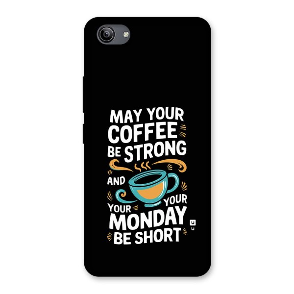 Strong Coffee Back Case for Vivo Y81i