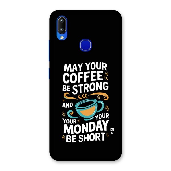 Strong Coffee Back Case for Vivo Y91