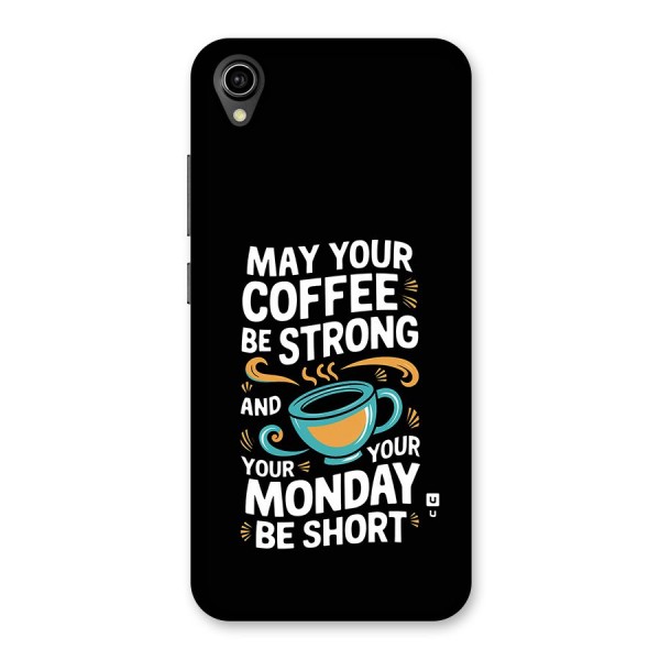 Strong Coffee Back Case for Vivo Y91i