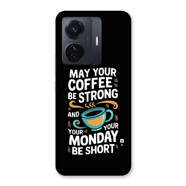 Strong Coffee Back Case for Vivo iQOO Z6 Pro