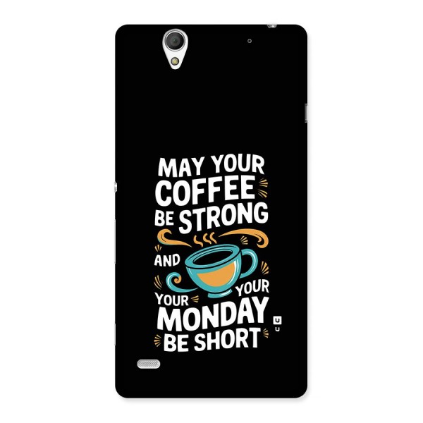 Strong Coffee Back Case for Xperia C4