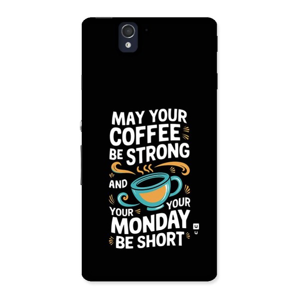 Strong Coffee Back Case for Xperia Z