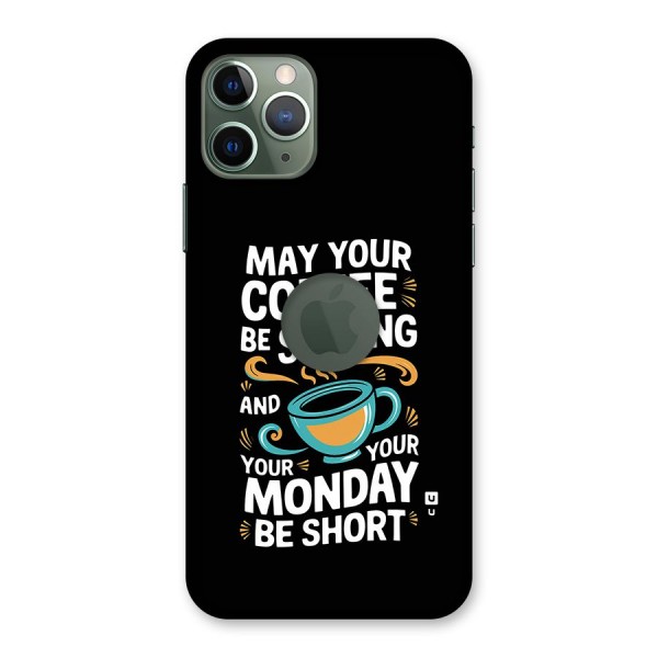 Strong Coffee Back Case for iPhone 11 Pro Logo Cut