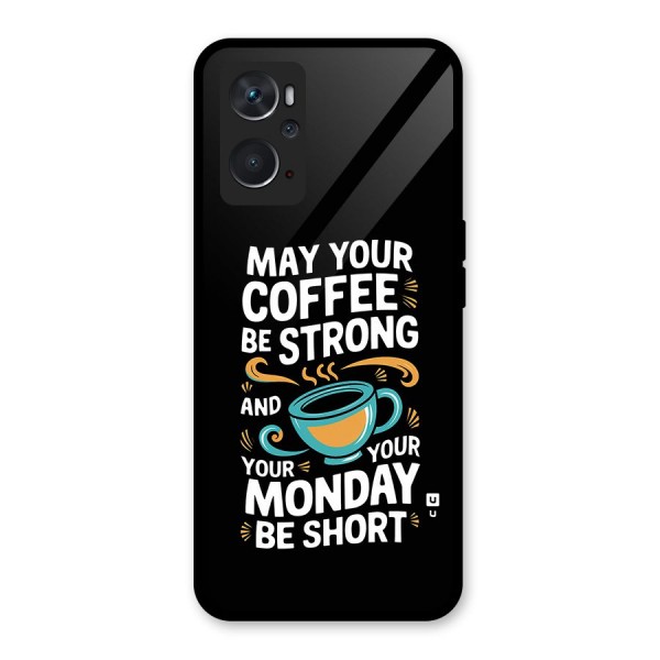 Strong Coffee Glass Back Case for Oppo K10 4G