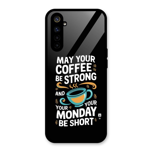 Strong Coffee Glass Back Case for Realme 6