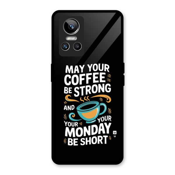 Strong Coffee Glass Back Case for Realme GT Neo 3