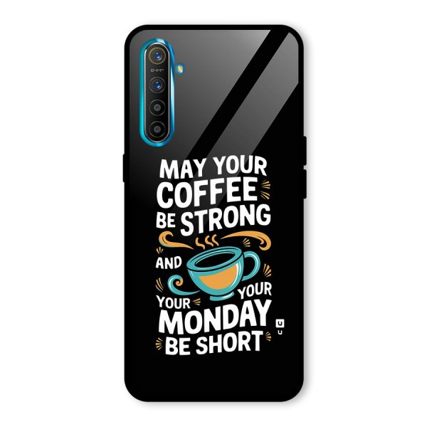 Strong Coffee Glass Back Case for Realme X2