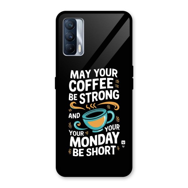 Strong Coffee Glass Back Case for Realme X7