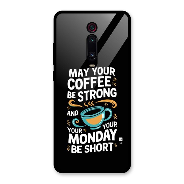 Strong Coffee Glass Back Case for Redmi K20