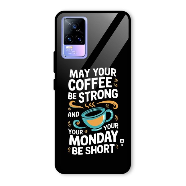 Strong Coffee Glass Back Case for Vivo Y73