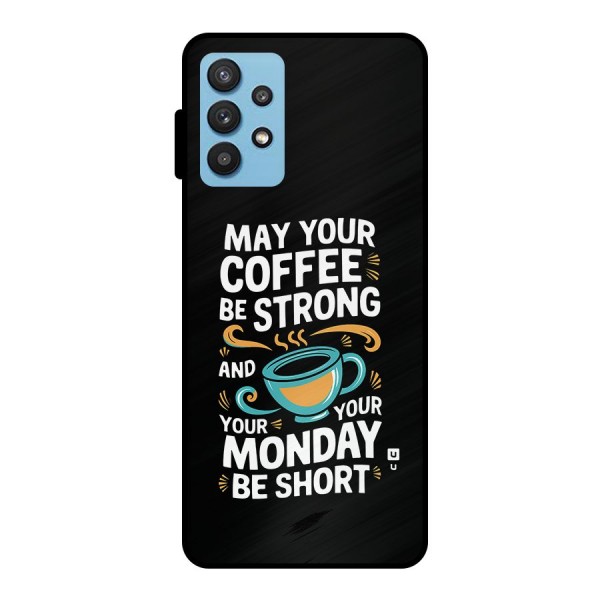 Strong Coffee Metal Back Case for Galaxy M32 5G