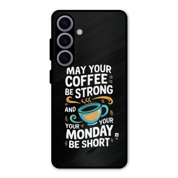 Strong Coffee Metal Back Case for Galaxy S24