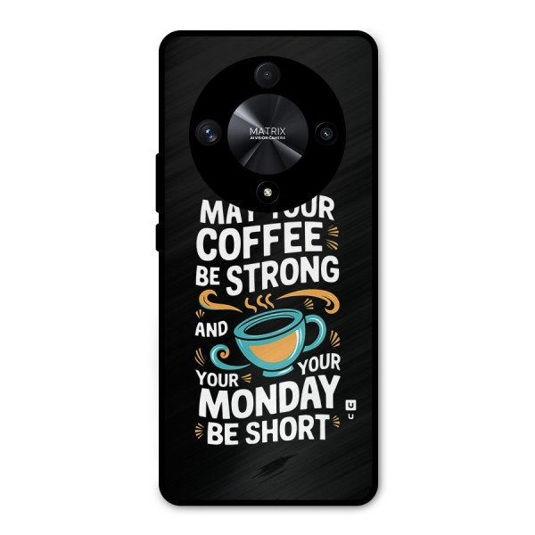 Strong Coffee Metal Back Case for Honor X9b