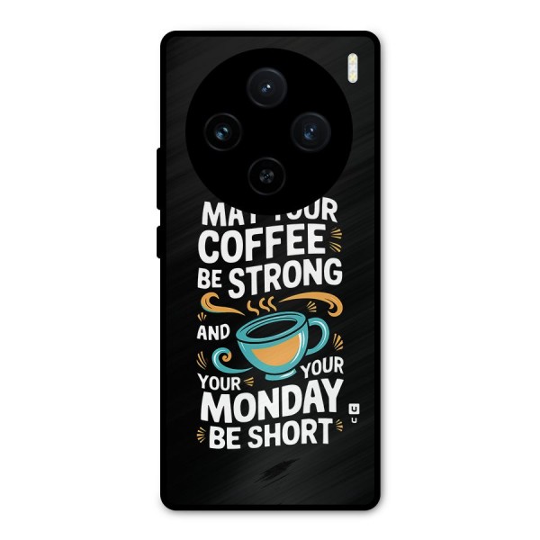 Strong Coffee Metal Back Case for Vivo X100