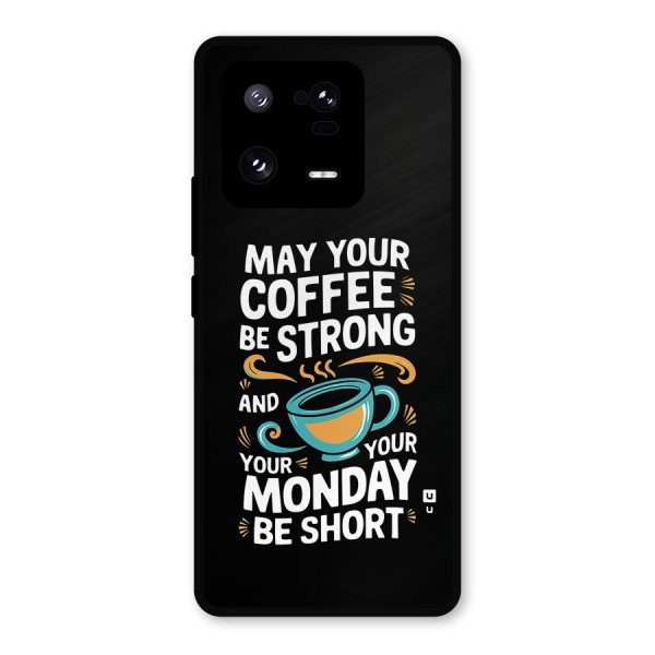 Strong Coffee Metal Back Case for Xiaomi 13 Pro