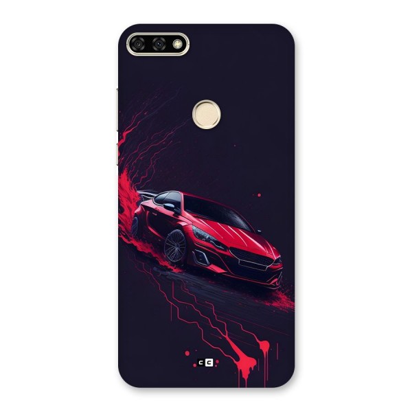 Stunning Car Back Case for Honor 7A