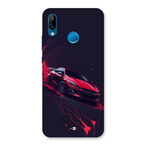 Stunning Car Back Case for Huawei P20 Lite