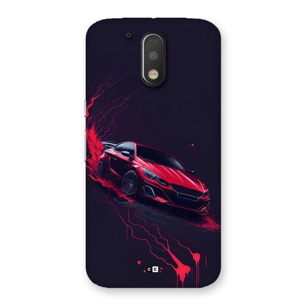 Stunning Car Back Case for Moto G4