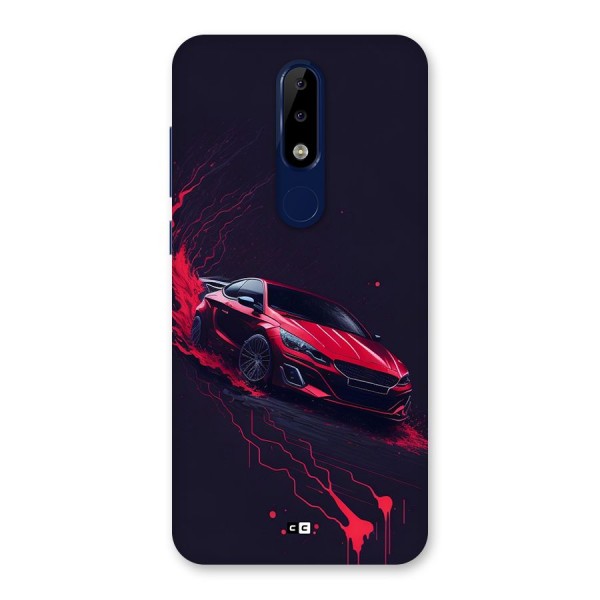 Stunning Car Back Case for Nokia 5.1 Plus