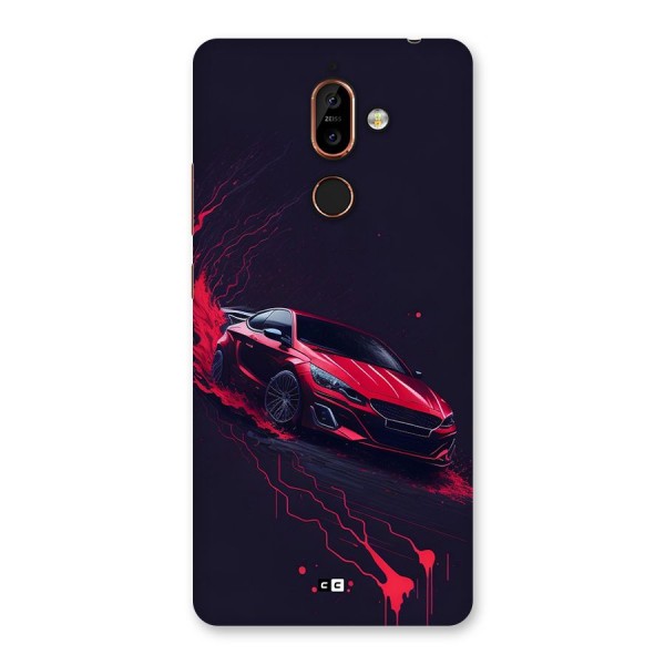 Stunning Car Back Case for Nokia 7 Plus